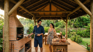 espaco-gourmet-rustico-madeira-quintal